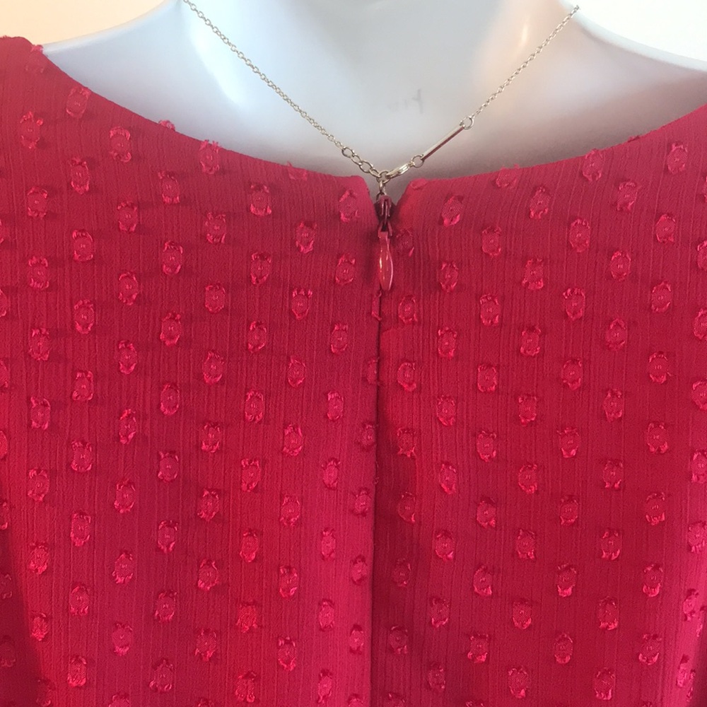 Sexy and ready for the holidays in this Vince Camuto Hi-low Wrap Midi Dress - Picture 10 of 14